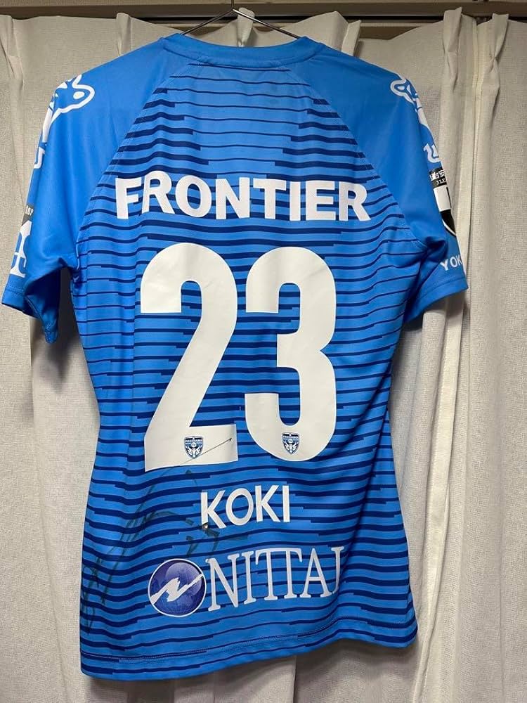 横浜FC 斉藤光毅選手 直筆サイン オーセンティックユニフォーム